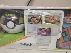 Pokemon Collector Treasure Chest 3-Pack 2 Poke Balls Tin Booster Cards Costco 820650101380 - Image 4