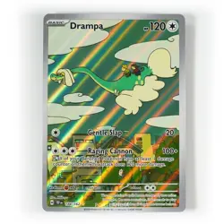 Drampa Illustration Rare Holo Pokemon Card (Temporal Forces - Mint Condition) - Image 1