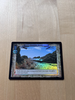 *FOIL* EASTEMNET DOWNS (SITE CARD, 4U324) LORD OF THE RINGS TRADING CARD GAME - Image 1