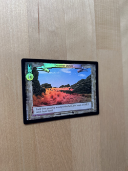 *FOIL* EASTEMNET DOWNS (SITE CARD, 4U324) LORD OF THE RINGS TRADING CARD GAME - Image 2