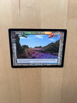 *FOIL* EASTEMNET DOWNS (SITE CARD, 4U324) LORD OF THE RINGS TRADING CARD GAME - Image 5