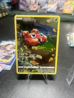 Pokemon TCG Paras Crown Zenith: Galarian Gallery Holo Rare Card GG32/GG70 NM/M - Image 1