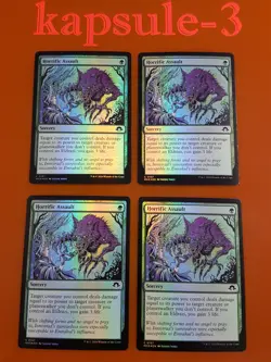 4x Horrific Assault | FOIL | Modern Horizons 3 | MTG Magic Cards - Image 1