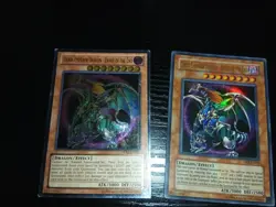 Vintage/Modern Yu-Gi-Oh TCG Card Lot Of 2 Chaos Emperor Dragons 1 Ult Rare! - Image 5