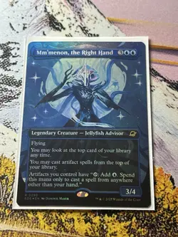 Mm'menon, the Right Hand (Borderless) Edge of Eternities Foil - Image 2