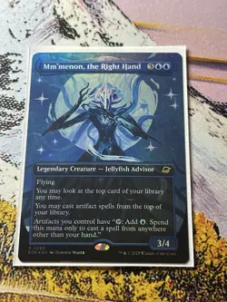 Mm'menon, the Right Hand (Borderless) Edge of Eternities Foil - Image 3