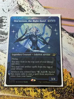 Mm'menon, the Right Hand (Borderless) Edge of Eternities Foil - Image 4