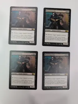 4X Royal Assassin #116 (NM) Magic M11 X3 M12 X1 Magic MTG 4X - Image 1