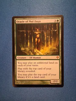 Oracle of Mul Daya Zendikar LP Magic MTG - Image 1