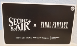 MTG Secret Lair x FINAL FANTASY: Weapons ~ Rainbow FOIL ~ Sealed in Hand! - Image 1