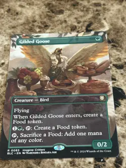 GILDED GOOSE Magic MTG Bloomburrow Borderless - Image 1