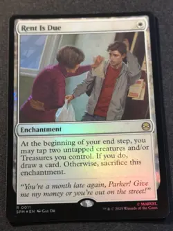 Rent Is Due - Foil - SPM - MTG - EN - NM - 0011 - Image 1