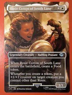 MTG Lord of The Rings, 0440 Rosie Cotton South Lane, borderless, Regular,NM - Image 1