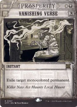 Vanishing Verse NM/M* SHOWCASE Outlaws Of Thunder Junction 0057 mtg -UnltdCards - Image 1