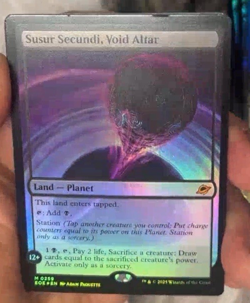 Susur Secundi, Void Altar - FOIL - Edge of Eternities #259 Mythic, NM - Image 1