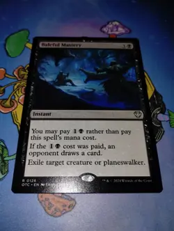 Baleful Mastery 0126 Non Foil Rare Outlaws of Thunder Junction MTG NM - Image 2