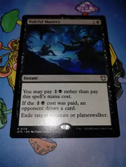Baleful Mastery 0126 Non Foil Rare Outlaws of Thunder Junction MTG NM - Image 3