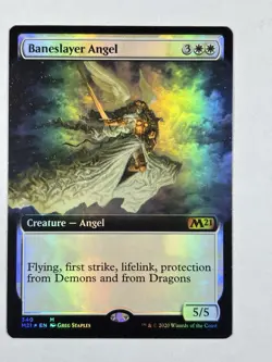 Baneslayer Angel (Extended Art) Core Set 2021 Foil - Image 1