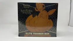 Pokemon TCG Shining Fates Elite Trainer Box ETB New and Sealed with Protector NM - Image 1
