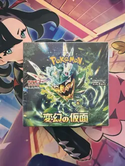 Pokemon TCG Mask of Change [SV6] Sealed Booster Box, Japanese Edition Sealed/NEW - Image 1