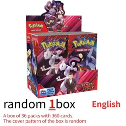 New 360Pcs Pokemon Destined Rivals Booster Battle Transaction Game Card - Image 3