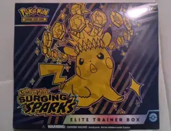 Pokemon TCG Surging Sparks Elite Trainer Box - SV08 Factory Sealed - Image 1