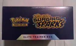 Pokemon TCG Surging Sparks Elite Trainer Box - SV08 Factory Sealed - Image 3