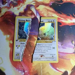 First Edition Shining Noctowl 110/105 Neo Destiny Holo Pokemon Card - Image 2