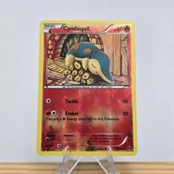 Pokemon TCG Cyndaquil 18/162 Common Reverse Holo BreakThrough NM - Image 1