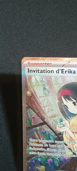 Invitation d'Erika 203/165 - Carte Pokemon 151 - MEW FR - VF - NM - Image 3