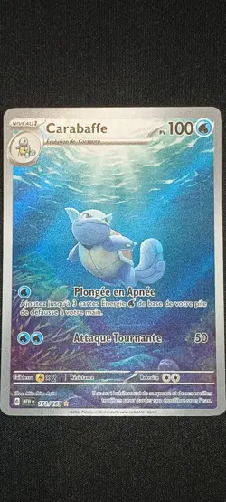 Carabaffe 171/165 - Carte Pokemon 151 AR - MEW FR - VF - NM - Image 2