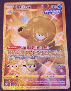 Pokemon TCG Octillery (Secret) #178/163 SWSH 05 - Battle Styles, Pack Fresh - Image 3