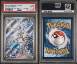 (PSA 9) Pokemon: Journey Together - N's Reshiram #167 [Stamped Box Topper] - Image 3