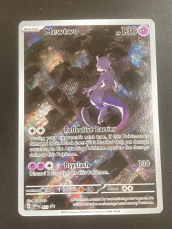 Pokemon TCG Mewtwo 052 Black Star Promo 151 Near Mint - Image 1