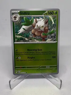 2025 Pokemon Mega Evolution SHIFTRY REVERSE HOLO NM 015/132 - Image 1