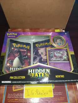 Pokemon 2019 Hidden Fates Mew Collection Pin Sealed (Details In Description) - Image 2