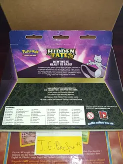 Pokemon 2019 Hidden Fates Mew Collection Pin Sealed (Details In Description) - Image 3