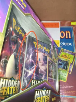 Pokemon 2019 Hidden Fates Mew Collection Pin Sealed (Details In Description) - Image 5
