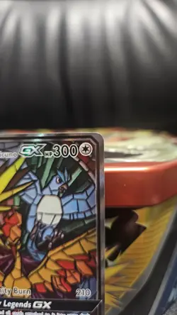 Pokemon Hidden Fates Moltres & Zapdos & Articuno GX SM210 ETB Promo - Image 3