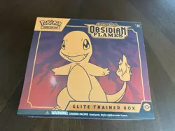 Pokemon TCG Obsidian Flames Elite Trainer Box Factory Sealed ETB New - Image 1