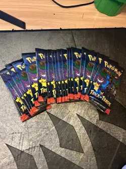 Pokemon Trick Or Trade Booster Pack 2024 - Lot Of 25 - New & Sealed - Image 1