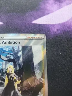 Cynthia's Ambition GG60 Galarian Gallery Holo Pokemon Crown Zenith NM Condition - Image 3