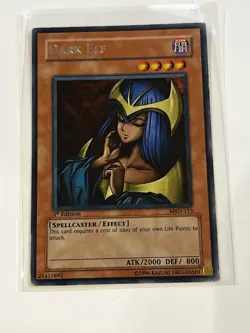Dark Elf Metal Raiders 1st Edition MRD-113 Rare YuGiOh TCG LP Asian-English - Image 1