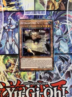 Yugioh Retaliating "C" MP25-EN027 Starlight Rare 1st Edition NM - Image 1
