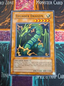 Yu-Gi-Oh! TCG Thunder Dragon MRD-097 Common Unlimited Near Mint - Image 1