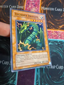 Yu-Gi-Oh! TCG Thunder Dragon MRD-097 Common Unlimited Near Mint - Image 2
