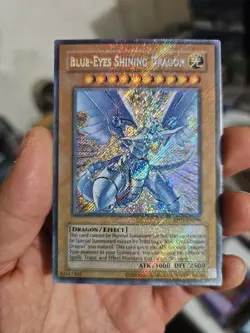 Blue-Eyes Shining Dragon RP02-EN096 Retro Pack 2-Unlimited Edition (FOIL BLEED) - Image 1