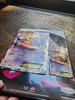 Pokemon Mewtwo EX Jumbo + Regular Ultra Rare Card Set Next Destinities 54/99 - Image 2