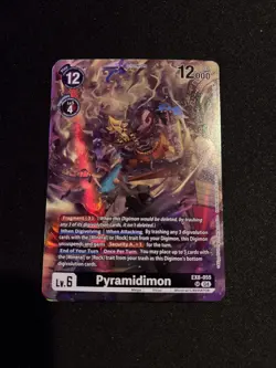Pyramidimon Ex8-055 FOIL M/NM Digimon Card Game - Image 1