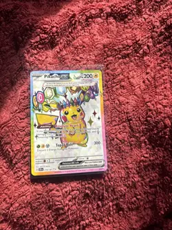 Pokemon Surging Sparks Pikachu EX Holo Card CGC Gem Mint 10 219/191 Ultra Rare - Image 1